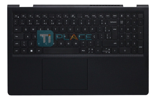 Palmrest + Teclado Dell Vostro 15' 3510 C/biometria - 0tpxkp