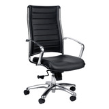 Eurotech Seating Europa Silla De Cuero Con Respaldo Alto, Co