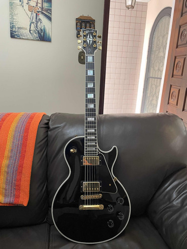 Gibson Les Paul Custom Black Beauty N Fender Prs Ibanez