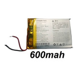 Bateria Litio Polimero Lipo 3.7v 600mah Pack X2