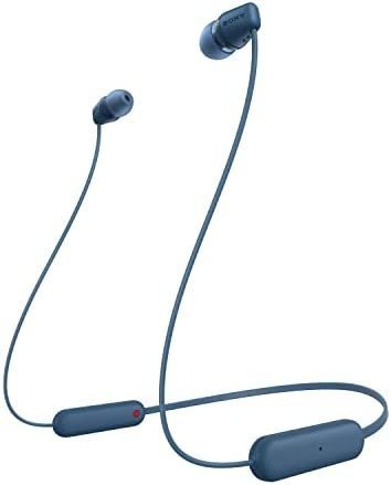 Sony Wi-c100 Auriculares Intrauditivos Inalámbricos Con Azul