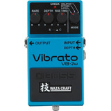 Pedal Compacto Vibrato Vb-2w Marca Boss P/guitarra Electrica