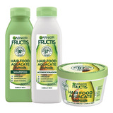 Kit Garnier Fructis Hair Food Aguacate Rutina Completa 