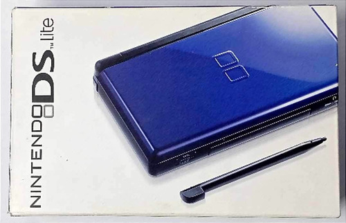 Consola Nintendo Ds Lite Azul En Caja Completa Rtrmx