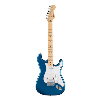 Fender, Guitarra Eléctrica Stratocaster Standard Hss Color Azul Marino Orientación De La Mano Diestro Maple