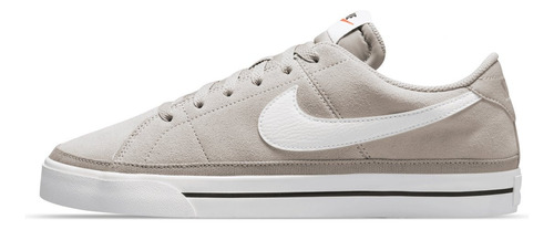 Tenis Nike Court Legacy Suede Unisex Gris Claro Skateboard