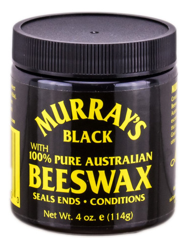 Murrays Cera De Abejas, Negra, 4 Onzas