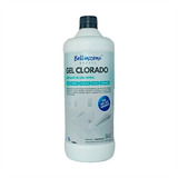 Detergente Alcalino Clorado Em Gel Alto Desengordurante - 1l