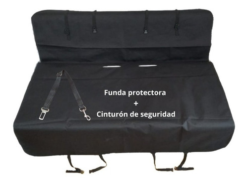 Funda Cubre Asientos + Cinturón De Seguridad !!!