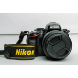 Nikon D5100 + Lente 18-55mm + 2 Baterías Y 32gb