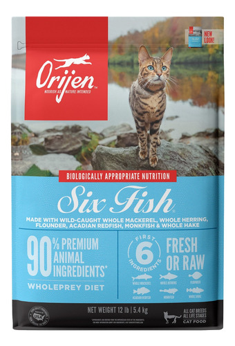 Orijen Gato Six Fish 1.8 Kg