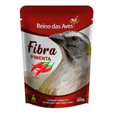 Ração Trinca Ferro Fibra Pimenta 500g Pixarro Corrupião