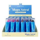 Mia Make Mapa Astral Batom Bala Matte 3,4g Display 36 Peças