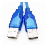 Cable Usb Tipo A Usb Macho - Macho Blindado 1mt Desoxigenado