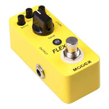 Mooer Flex Boost Micro Pedal De Efecto Para Guitarra Color Amarillo