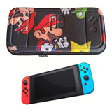 Estojo Hard Case Eva Nintendo Switch Estampa Protetor Rígido