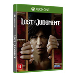 Jogo Lost Judgment Xbox One E Series X Midia Fisica Sega