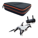 Hard Case Porta Drone Dji Tello Cor Preto E Laranja