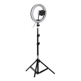 Aro Led 26 Cm Selfie Tripode Extensible 2 Metros + Soporte