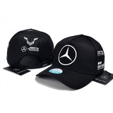 Gorra Mercedes Benz De Staff Negro 2023  Petronas Amg