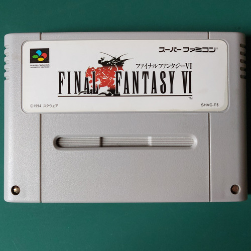 Final Fantasy Vi (super Famicom Original Japonés)