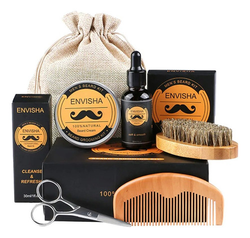 Kit De Pelo Para El Crecimiento De La Barba Barbe Men Enhanc