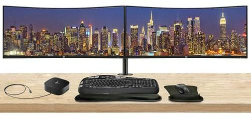 Monitor Hp P34hc G4 Curvo 34  2k Wqhd, 2-pack Con Altavoces,