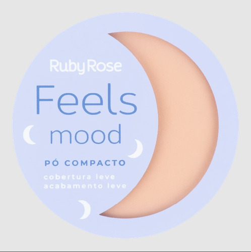 Pó Compacto Feels Mood Cor Pc04 Ruby Rose