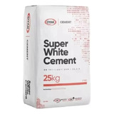 Cemento Blanco Super Whaite Bolsa X 25 Kilos