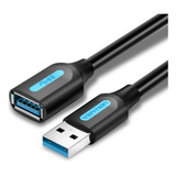 Cabo Extensor Extensão Usb 3.0 5gbps Vention Ps4 3 Metros