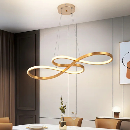 Lustre Pendente Led Moderno Sala Quarto Cozinha 