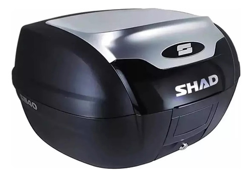 Baul Shad Sh40 Simil Aluminio 40 Litros 2 Cascos Fas Motos