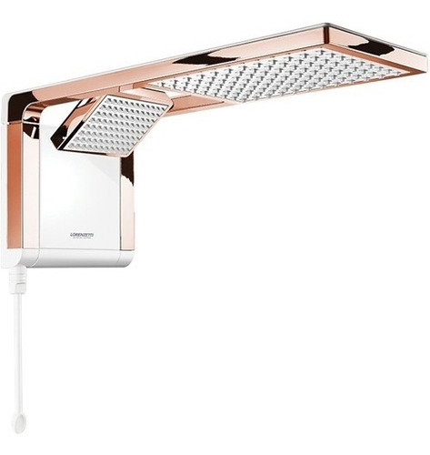 Ducha Eletr. Lorenzetti Acqua Duo Ultra - 220v - Branco/rose