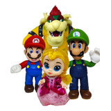 Super Mario Bros Figuras Juguetes Coleccionables 4 Piezas