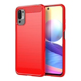 Funda Carbono Para Xiaomi Redmi Note 10 5g / Poco M3 Pro