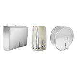 Kit Klinplus Para Baño, Dispensador De Jabón Y Despachadores