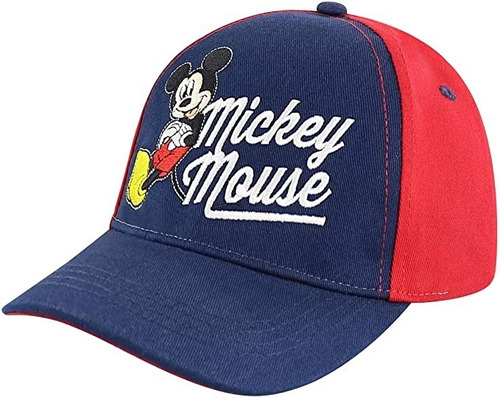 Gorra De Béisbol De Algodón, Diseño De Mickey Mouse Disney