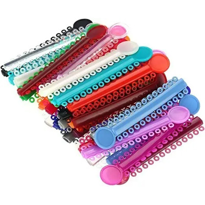 10 Bastones Ligas Bandeja De Ortodoncia Colores Surtido Color Surtido 10colores | MercadoLibre