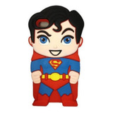 Funda Para iPhone 6 Goma Silicon 3d Protector Superman