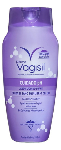 Dermo Vagisil Jabón Liquido Intimo Ph Balance 355 Ml