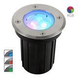 Lampara Sumergible Empotrado Satinado 3w Rgb H-520/3w/rgb