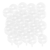 100x Soportes Transparentes Para Cajas De Bombones, Vasos De
