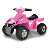 Moto Eléctrica Feber Quad Racy Pink 6v Color Rosa