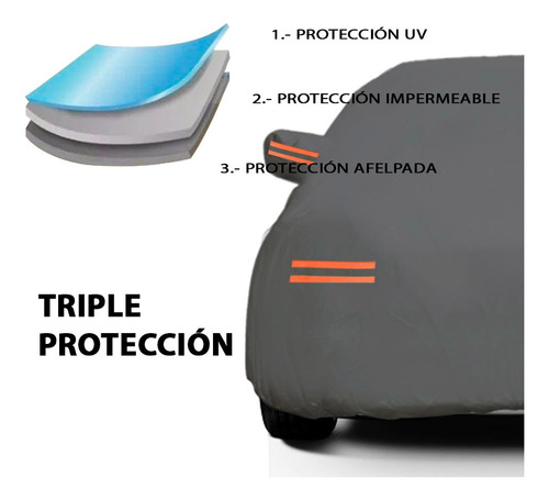 Protector Forro Funda Cobertor Gris Tipo Citroen C5 Foto 6