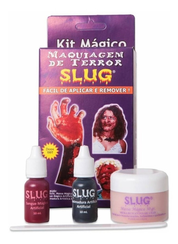 Kit Maquiagem Terror Slug