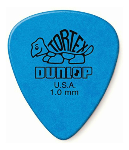 Jim Dunlop Tortex Standard 1.0mm Blue Guitar Picks-36 Pack