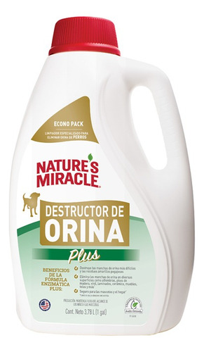 Destructor De Orina Nature's Miracle Para Perro Adiós Olores