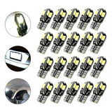 20pzs Foco Led Pellizco T10 W5w 194 192 168 2825 Para Auto