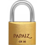 Cadeado Papaiz Cr 30mm Standard Cor Dourado