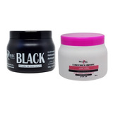 Mairibel Matizador Black 500g + Hidratação Lanolina